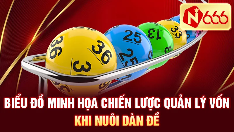 Biểu đồ minh họa chiến lược quản lý vốn khi nuôi dàn đề